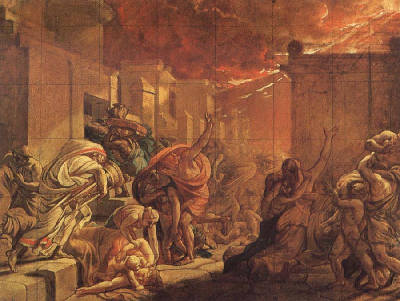Karl Briullov The Last day of Pompeii China oil painting art